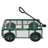 Juggernaut Carts GW3418-GR Heavy Duty Steel Frame 400 Pound Load Capacity Outdoor Utility Garden Wagon With Pneumatic Tires, Green Finish 1 Juggernaut Carts GW3418-GR Heavy Duty Steel Frame 400 Pound Load Capacity Outdoor Utility Garden Wagon With Pneumatic Tires, Green Finish -Landscape Zone GUEST 0037051d 8251 40c2 a839 2178b4662672
