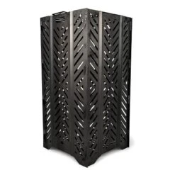 Camco 51250 Outdoor Steel Yard And Lawn Debris Rectangular Burn Bin Barrel Incinerator With Lid, Base, Venting, And Hand-Oiled Panels, Large, 45 Inch -Landscape Zone GUEST 011b35c9 65e7 4674 bb24 792fbb80061e