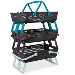 Gardener's Supply Company Multipurpose Garden Basket | Large Mod Hod For Carrying, Collecting, And Cleaning Vegetable Harvest | Farmers Market Basket -Landscape Zone GUEST 02b4fd56 c639 4733 ae84 7f8badcd88e5