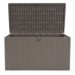 Plastic Development Group Weather-Resistant Resin Outdoor Storage Patio Deck Box With Soft-Close Lid -Landscape Zone GUEST 123e875e 275f 41eb 90d9 f3c082425502