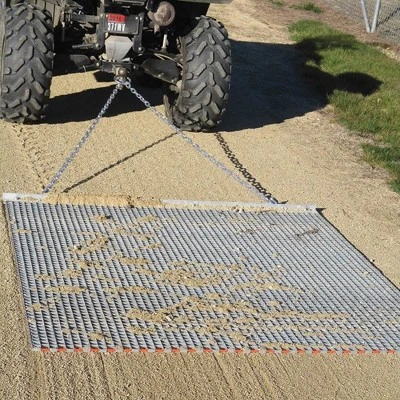 Yard Tuff 5 X 4.5' Steel Durable Chain Field Lawn Level ATV Drag Mat (2 Pack) 6 Yard Tuff 5 X 4.5' Steel Durable Chain Field Lawn Level ATV Drag Mat (2 Pack) - Image 4