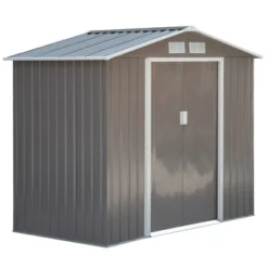Outsunny 7' X 4' Steel Storage Shed Organizer, Garden Tool House With 4 Vents And 2 Easy Sliding Doors For Backyard, Patio, Lawn 17 Outsunny 7' X 4' Steel Storage Shed Organizer, Garden Tool House With 4 Vents And 2 Easy Sliding Doors For Backyard, Patio, Lawn -Landscape Zone GUEST 143afdf5 aff2 4341 ac53 cf2f072a52b8