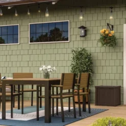 Suncast SS500 22 Gallon Small Resin Outdoor Patio Storage Deck Box -Landscape Zone GUEST 14f20a42 a4a0 4dc4 a8ee bb4fac8f149b