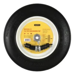 Marathon Tire 10.3" Universal Fit Wheelbarrow Flat Free Tire And Wheel Assembly 8 Marathon Tire 10.3" Universal Fit Wheelbarrow Flat Free Tire And Wheel Assembly -Landscape Zone GUEST 1ee6511f ea4b 4178 8b8b e210330fca52