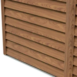 Outsunny 8' X 6' Metal Outdoor Storage Shed With Double Doors And Four Ventilation For Patio Furniture, Garden Tools, Backyard Lawn, Brown 10 Outsunny 8' X 6' Metal Outdoor Storage Shed With Double Doors And Four Ventilation For Patio Furniture, Garden Tools, Backyard Lawn, Brown -Landscape Zone GUEST 2a63ddae 46ff 473e 9d94 3f6d40475baf