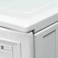 WELLFOR Outdoor HDPE Patio Storage Cabinet With 2 Shelves - Beige -Landscape Zone GUEST 2c81244d 816f 486b 89ef 62e56f2e6667