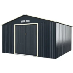 Costway Outdoor Tool Storage Shed Large Utility Storage House W/ Sliding Door -Landscape Zone GUEST 2d349501 cd30 441f 938a 648d7df03c40