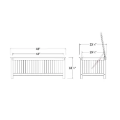 Sherwood Teak Storage - Light Brown - Cambridge Casual -Landscape Zone GUEST 35bb5c91 1235 4162 82c9 25dc91906c02