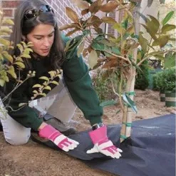 DeWitt Weed Barrier Pro 3-Ounce Commercial And Home Garden Landscape Weed Block Barrier Heavy-Duty Non-Woven Ground Cover Fabric, Black -Landscape Zone GUEST 45527d03 14b0 417a 9510 32043e3cdd24