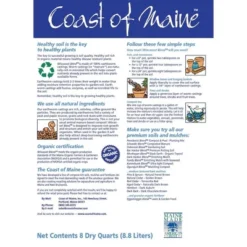 Coast Of Maine OMRI Listed Wiscasset Blend Earthworm Castings Compost Plant Potting Soil Blend For Container Gardens And Flower Pots, 8 Quart Bag 8 Coast Of Maine OMRI Listed Wiscasset Blend Earthworm Castings Compost Plant Potting Soil Blend For Container Gardens And Flower Pots, 8 Quart Bag -Landscape Zone GUEST 4b72d1b3 22dc 4780 8649 fefacfb6b80f