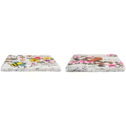 Northlight Set Of 2 'Love Blooms Here' Floral Outdoor Garden Stones 7" -Landscape Zone GUEST 59cda336 c0be 45e4 85fa 227ef6d13eae