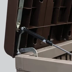 Starplast 153 Gallon Plastic Deck Box Mocha Brown -Landscape Zone GUEST 6638a2e3 7e76 4443 ab29 bd4433be2b0c