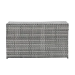 Teamson Home Wicker 154 Gallon Outdoor Deck Box For Cushions Storage, Gray 18 Teamson Home Wicker 154 Gallon Outdoor Deck Box For Cushions Storage, Gray -Landscape Zone GUEST 6881b619 df5a 4d4a b4f7 a57462eed0a9