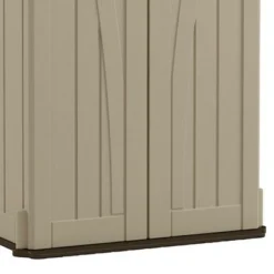 Suncast BMS2000 22-Cubic Feet Durable All-Weather UV-Resistant Vertical Tall Storage Shed For Garden, Backyard, Patio, Or Pool Supplies, Brown -Landscape Zone GUEST 6ce97083 c9c3 4f80 86c1 2acd2b51dd7c
