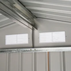 Outsunny 7' X 4' Steel Storage Shed Organizer, Garden Tool House With 4 Vents And 2 Easy Sliding Doors For Backyard, Patio, Lawn 15 Outsunny 7' X 4' Steel Storage Shed Organizer, Garden Tool House With 4 Vents And 2 Easy Sliding Doors For Backyard, Patio, Lawn -Landscape Zone GUEST 6f54126e 5cdb 40bd 9515 f064c7611f65