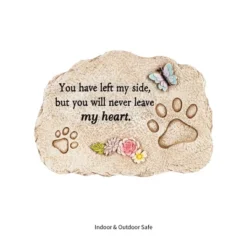 Evergreen 11.5" X 7.5" Memorial Garden Stone, Pet Devotion -Landscape Zone GUEST 742a64d1 1eab 437e 9b63 7a857c3dae6f