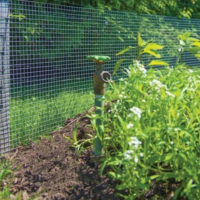 YardGard 4 X 5 Foot Heavy Duty Galvanized Steel 1/4 Inch Square Mesh Design Poultry Netting/Wire Garden Fencing Hardware Cloth, Silver 6 YardGard 4 X 5 Foot Heavy Duty Galvanized Steel 1/4 Inch Square Mesh Design Poultry Netting/Wire Garden Fencing Hardware Cloth, Silver - Image 4