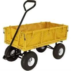 Sunnydaze Decor Sunnydaze Outdoor Lawn And Garden Heavy-Duty Steel Utility Cart With Removable Sides And Weather-Resistant Polyester Liner 23 Sunnydaze Decor Sunnydaze Outdoor Lawn And Garden Heavy-Duty Steel Utility Cart With Removable Sides And Weather-Resistant Polyester Liner -Landscape Zone GUEST 784948d3 7390 40fb bffd 80b4a9a207eb