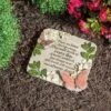 Evergreen Those We Love, Butterflies Garden Stone- 11 X 11 Inches Garden And Yard Decor -Landscape Zone GUEST 7ea0a529 8a87 4928 9f67 aaff80965fe1