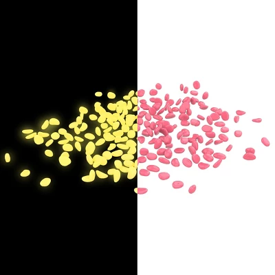 Garden Stones-200 Count Glow In The Dark Solar Pathway Pebble Lights-Decorative Glowing Rocks By Nature Spring (Yellow) 6 Garden Stones-200 Count Glow In The Dark Solar Pathway Pebble Lights-Decorative Glowing Rocks By Nature Spring (Yellow) - Image 4