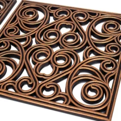 BirdRock Home Rubber Stepping Stone Tiles - 12 X 12" - Set Of 3 - Copper 8 BirdRock Home Rubber Stepping Stone Tiles - 12 X 12" - Set Of 3 - Copper -Landscape Zone GUEST 86963b15 5ff3 4324 8e42 78a8124eba5c