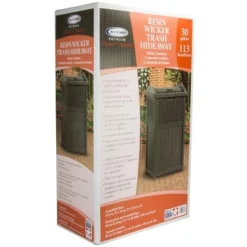 Suncast Trash Hideaway Outdoor Garbage & Outdoor Patio Storage Deck Box, Brown 9 Suncast Trash Hideaway Outdoor Garbage & Outdoor Patio Storage Deck Box, Brown -Landscape Zone GUEST 878adccc 3b68 46ad 8060 c5e37e5fedeb