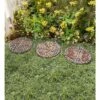 Plow & Hearth - Mosaic Garden Stepping Stones With Dragonfly, Butterfly, & Flower, Set Of 3 -Landscape Zone GUEST 87ef10bf a4c3 41b8 ad54 d34f37acaf8d