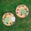 Northlight Set Of 2 Welcome Birds Outdoor Floral Garden Stones 11" 1 Northlight Set Of 2 Welcome Birds Outdoor Floral Garden Stones 11" -Landscape Zone GUEST 8a5c9105 2b40 462b a4b6 d17262dc3849