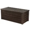 Keter Westwood Outdoor Resin 150 Gallon Deck Storage Box Organizer For Patio Furniture, Pool Toys And Yard Tools With Bench, Brown (2 Pack) -Landscape Zone GUEST 8ec53ed0 6d55 43ea 80e0 ffa653d57e8f