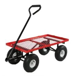 Sunnydaze Decor Sunnydaze Outdoor Lawn And Garden Heavy-Duty Durable Steel Mesh Utility Wagon Cart With Removable Sides 22 Sunnydaze Decor Sunnydaze Outdoor Lawn And Garden Heavy-Duty Durable Steel Mesh Utility Wagon Cart With Removable Sides -Landscape Zone GUEST 99e9a833 4118 444f 9151 3a2dd6e9c8fa