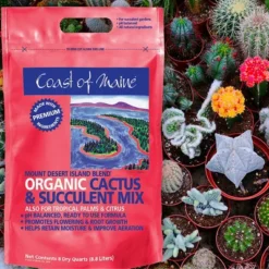 Coast Of Maine Indoor Outdoor Mount Desert Island Blend Organic Cactus And Succulent Potting Soil Mix With Beneficial Nutrients, 8 Quart Bag 8 Coast Of Maine Indoor Outdoor Mount Desert Island Blend Organic Cactus And Succulent Potting Soil Mix With Beneficial Nutrients, 8 Quart Bag -Landscape Zone GUEST 9a9254bc 67bb 4f52 aa3d b3215eecbbf3