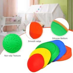 Costway 5pcs Kids Balance Stepping Stones Indoor & Outdoor Coordination & Balance Toy -Landscape Zone GUEST a4b15577 f35b 478d b751 3767c1a77de8