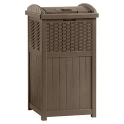Suncast 73 Gallon Deck Box & Wicker Trash Hideaway Outdoor Garbage Bin, Java 8 Suncast 73 Gallon Deck Box & Wicker Trash Hideaway Outdoor Garbage Bin, Java -Landscape Zone GUEST a5aa69a7 12fd 49bd acd1 1f8049a276e7 1