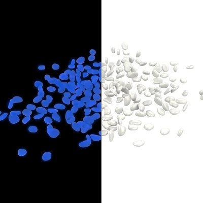 Nature Spring Glow-in-the-Dark Solar Pathway Pebble Lights, 200 Pcs. - Blue 7 Nature Spring Glow-in-the-Dark Solar Pathway Pebble Lights, 200 Pcs. - Blue - Image 5