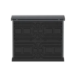 Duramax CedarGrain StoreAway 1200L Capacity Outdoor Deck And Garden Storage Box With Panel Doors & Arc Lid For Patios, Pool Areas, & Driveways, Grey -Landscape Zone GUEST ac122772 04bb 4570 ae45 5f1d89600178