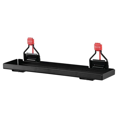 Rubbermaid Metal Shed Shelf & 50lb Capacity 34” Storage Shed Tool Rack (2-pack) 3 Rubbermaid Metal Shed Shelf & 50lb Capacity 34” Storage Shed Tool Rack (2-pack)