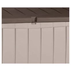 Novel 90 Gallon Outdoor Storage Box - Beige/Brown - Keter -Landscape Zone GUEST b5a61eef 9697 4f41 ae34 280ee1ba68dd