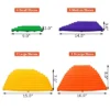 Costway 11pcs Kids Balance Stepping Stones W/ Non-Slip Bottom Indoor & Outdoor Toy -Landscape Zone GUEST bd67c0da 01f7 4659 834e 7b0c874f1b22