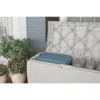 99gal Resin Wicker Deck Box White - Suncast -Landscape Zone GUEST bde2982b 4cc7 4830 b6ff 742bb11333f0