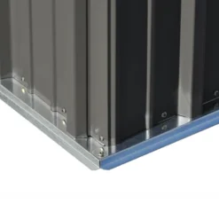 Patio 5ft X 3ft Garden Shed, Metal Lean-to Storage Shed With Lockable Door-ModernLuxe -Landscape Zone GUEST c03d371b a976 4ea6 a67d d5b1975d596c