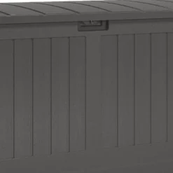 Suncast Decorative Lockable Large 200-Gallon 58" X 32" Plastic Deck Storage Box For Garden Supplies And Yard Accessories, Gray 8 Suncast Decorative Lockable Large 200-Gallon 58" X 32" Plastic Deck Storage Box For Garden Supplies And Yard Accessories, Gray -Landscape Zone GUEST c38b8fb7 0c86 40cc ba16 0bcdd63044de