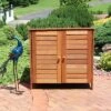 Sunnydaze Decor Sunnydaze Outdoor Meranti Wood Small Garden Storage Shed For The Patio Or Yard - 36" 2 Sunnydaze Decor Sunnydaze Outdoor Meranti Wood Small Garden Storage Shed For The Patio Or Yard - 36" -Landscape Zone GUEST c58dc799 d193 49e2 b486 c1004a5e9f65