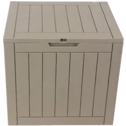 Sunnydaze Decor Sunnydaze Lockable Outdoor Small Deck Box With Storage And Side Handles - 32-Gal. 19 Sunnydaze Decor Sunnydaze Lockable Outdoor Small Deck Box With Storage And Side Handles - 32-Gal. -Landscape Zone GUEST c93e798d 2643 4bb7 b045 2dcf32385880