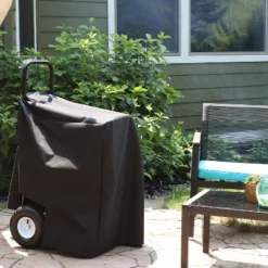 Sunnydaze Decor Sunnydaze Outdoor Firewood Log Rack Cart Carrier With Heavy-Duty Weather-Resistant Polyester Cover - Black 16 Sunnydaze Decor Sunnydaze Outdoor Firewood Log Rack Cart Carrier With Heavy-Duty Weather-Resistant Polyester Cover - Black -Landscape Zone GUEST cb256b6d 700b 4dac b013 b11e4d59a739