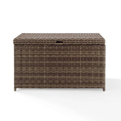 Bradenton Outdoor Wicker Storage Bin - Crosley 14 Bradenton Outdoor Wicker Storage Bin - Crosley - Image 12
