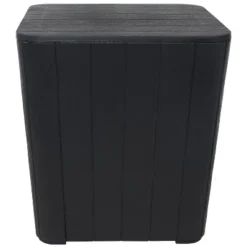 Sunnydaze Decor Sunnydaze Faux Wood Design Outdoor Side Table With Storage - 11.5-Gal. 17 Sunnydaze Decor Sunnydaze Faux Wood Design Outdoor Side Table With Storage - 11.5-Gal. -Landscape Zone GUEST e7ae9168 8593 4d16 bf26 6e37f274e632