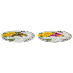 Northlight Set Of 2 "Love Today" Outdoor Floral Garden Stones 10" -Landscape Zone GUEST f12458e4 81f1 467b 89b0 beb2684511f7