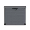 Duramax CedarGrain StoreAway 1200L Capacity Outdoor Deck And Garden Storage Box With Panel Doors & Arc Lid For Patios, Pool Areas, & Driveways, Grey -Landscape Zone GUEST f65a9592 85a1 49c9 88bc 723ed11416fd