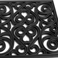 BirdRock Home Rubber Stepping Stone Tiles - 12 X 12" - Set Of 3 - Black -Landscape Zone GUEST f699909b a759 4009 9134 03005bfe04c4