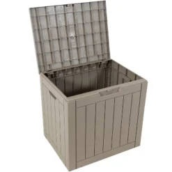 Sunnydaze Decor Sunnydaze Lockable Outdoor Small Deck Box With Storage And Side Handles - 32-Gal. 25 Sunnydaze Decor Sunnydaze Lockable Outdoor Small Deck Box With Storage And Side Handles - 32-Gal. -Landscape Zone GUEST f87f1411 835e 4a11 ba63 0f2775b4ca43